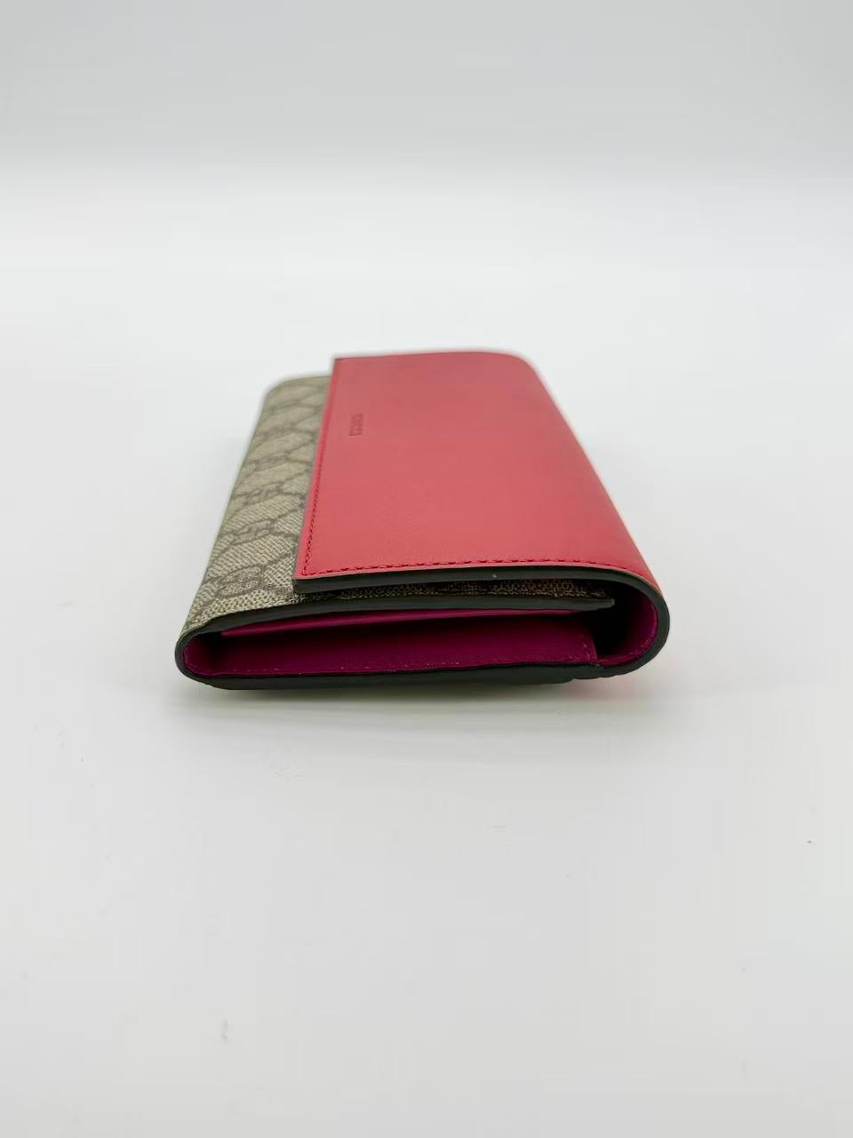 GG 2 in 1 Continental Wallet Leather Long