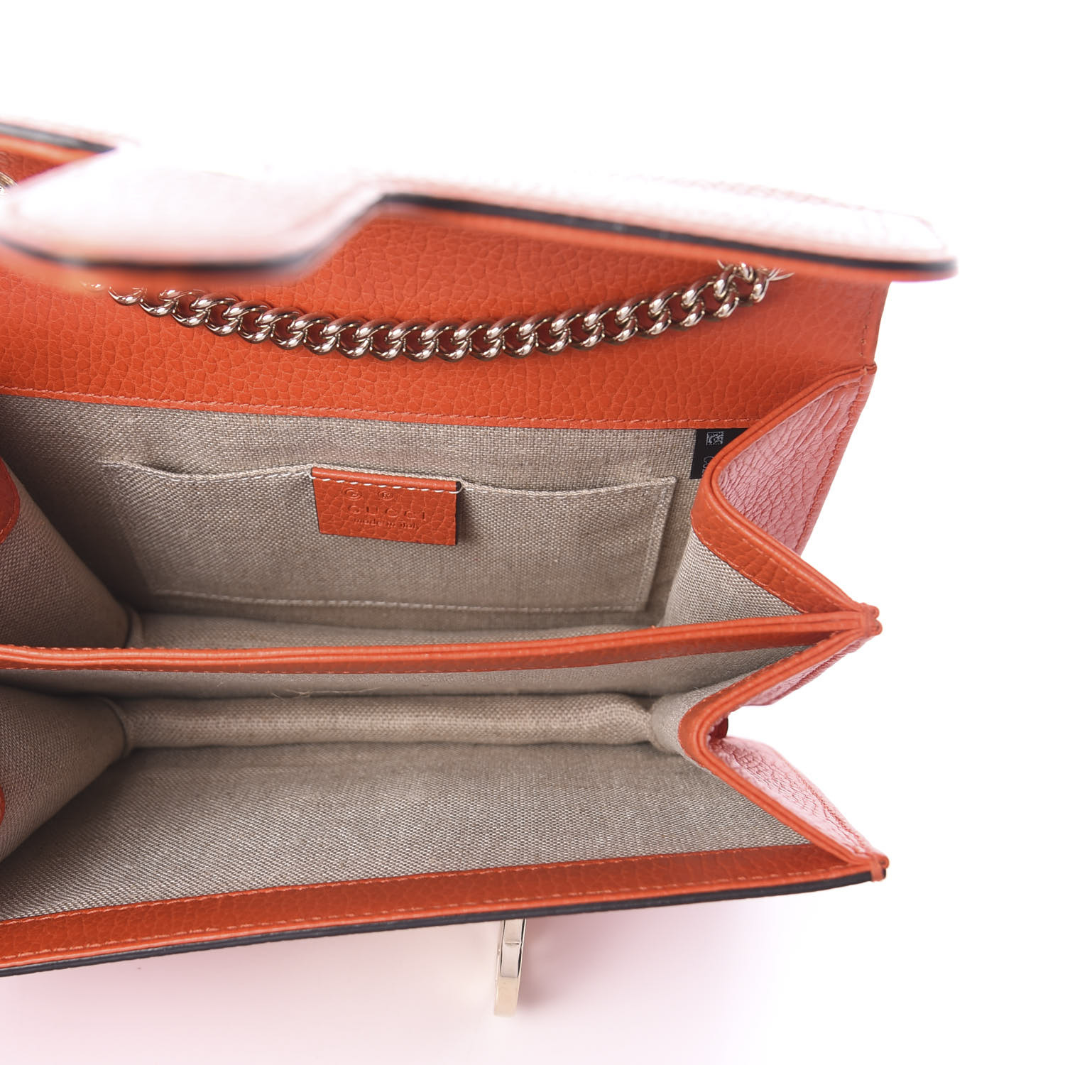 Interlocking Shoulder Bag Leather Small Twins