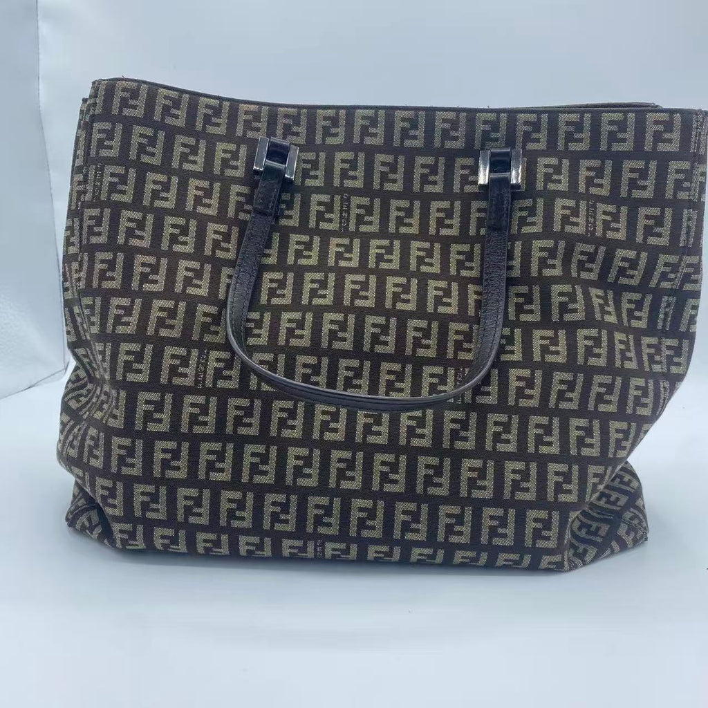 /Brown Zucchino Canvas Tote Bag