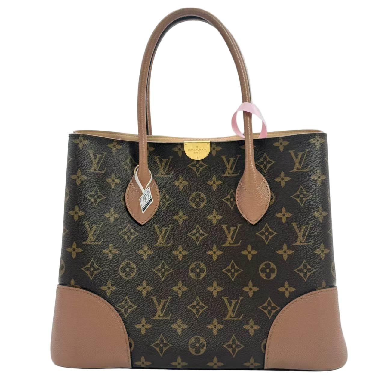 Flandrin Handbag Monogram Canvas and Leather twins