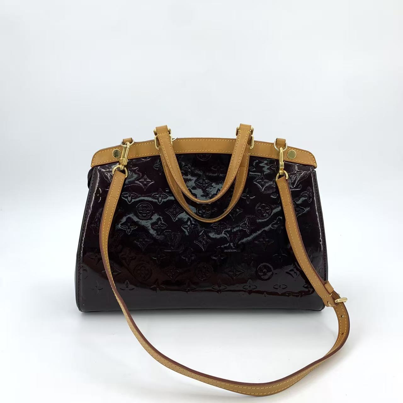 Brea Handbag Monogram Vernis