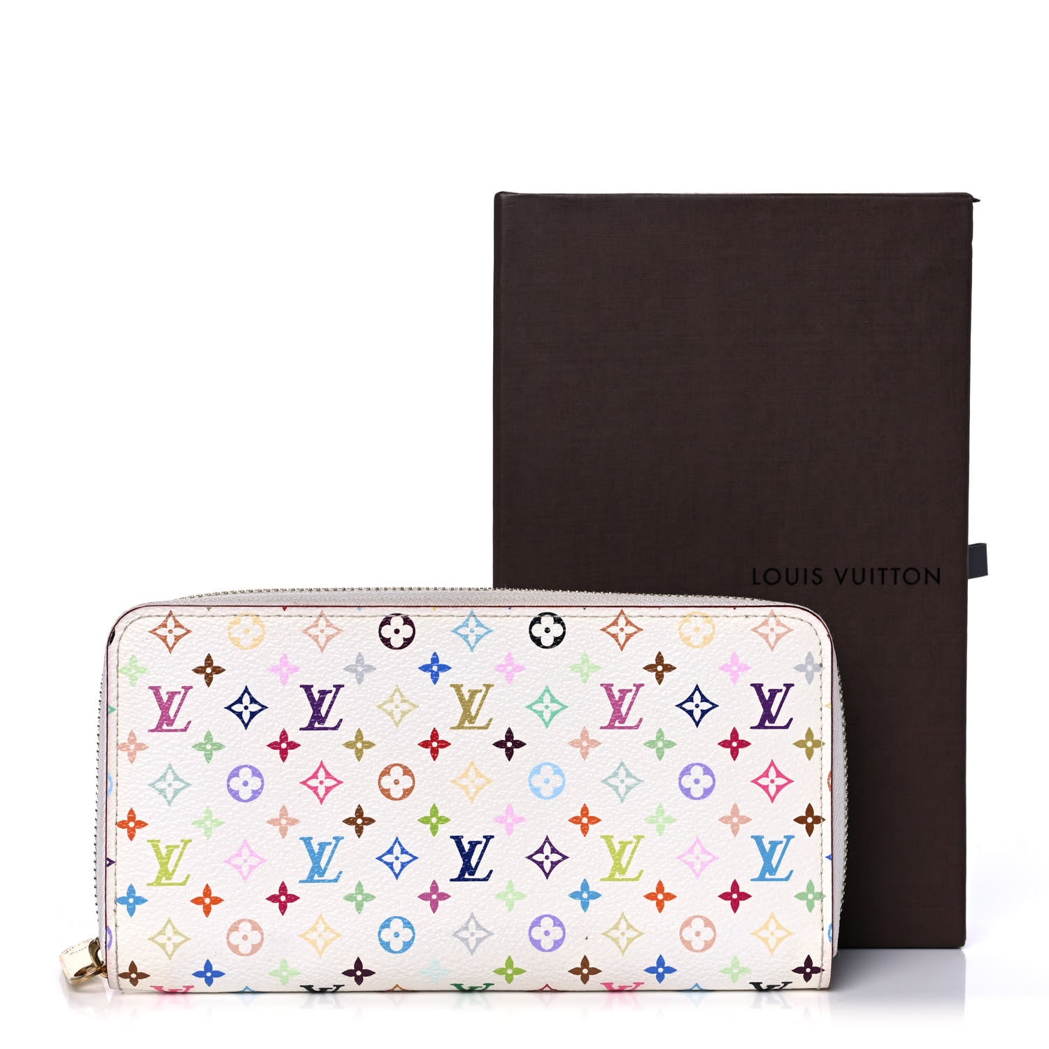 Zippy Wallet Monogram Multicolor Twins