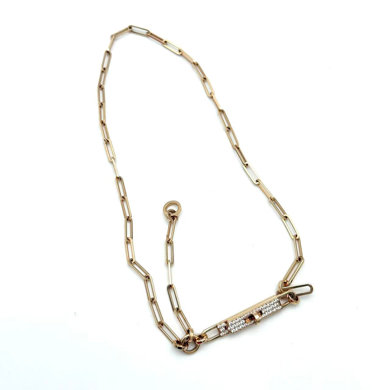 Kelly Chaine Lariat Necklace