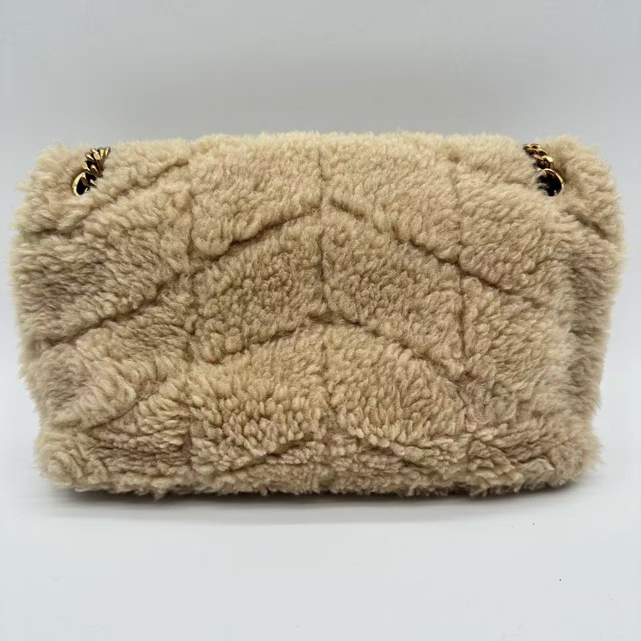 Shearling Evening Bag Small