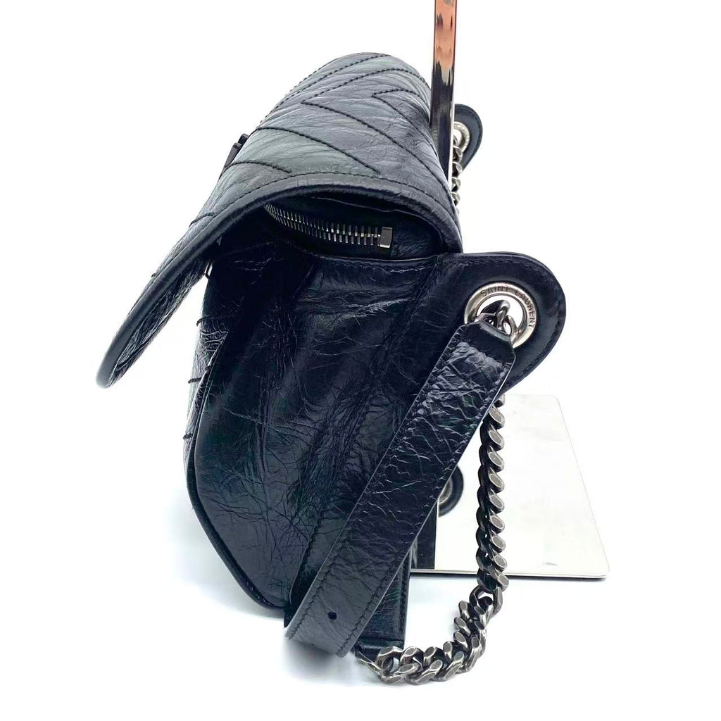 Niki Body Bag Matelasse Chevron Leather