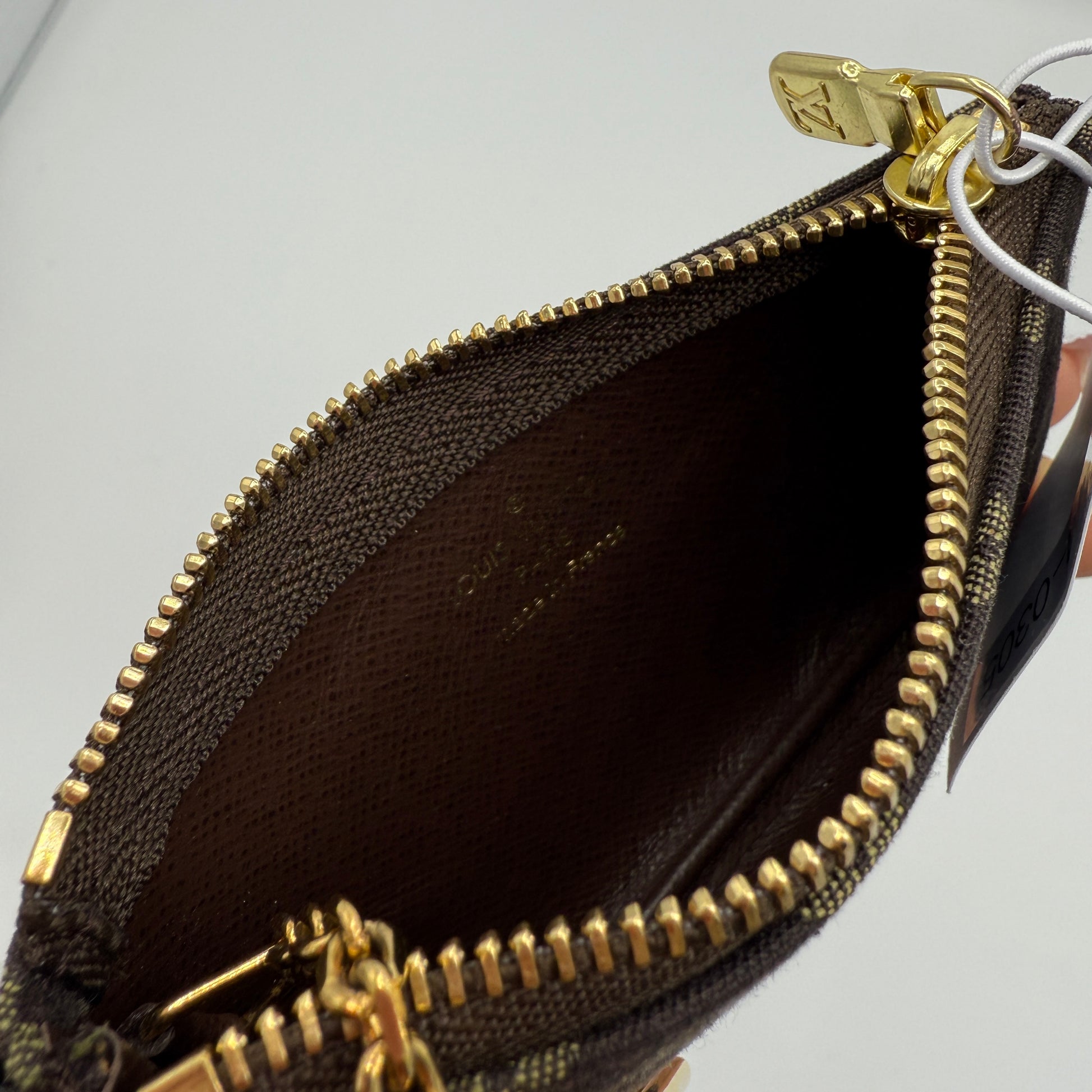Pochette Cle Ebene Coin Purse