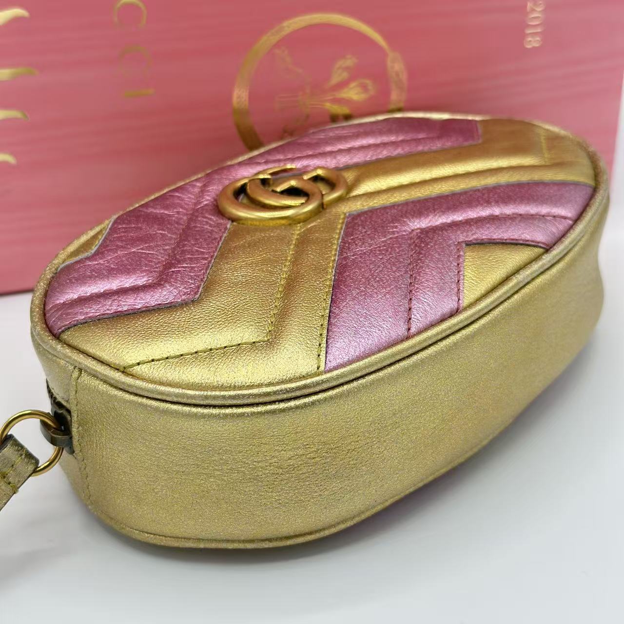 GG Marmont Belt Bag Matelasse Leather