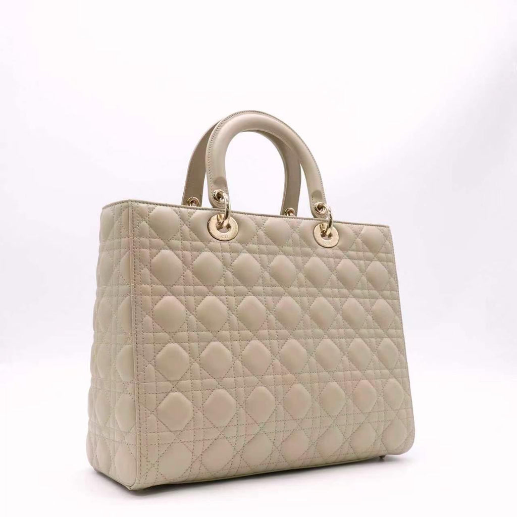 Dior Cannage Quilted Lambskin Lady twins LDJ5731