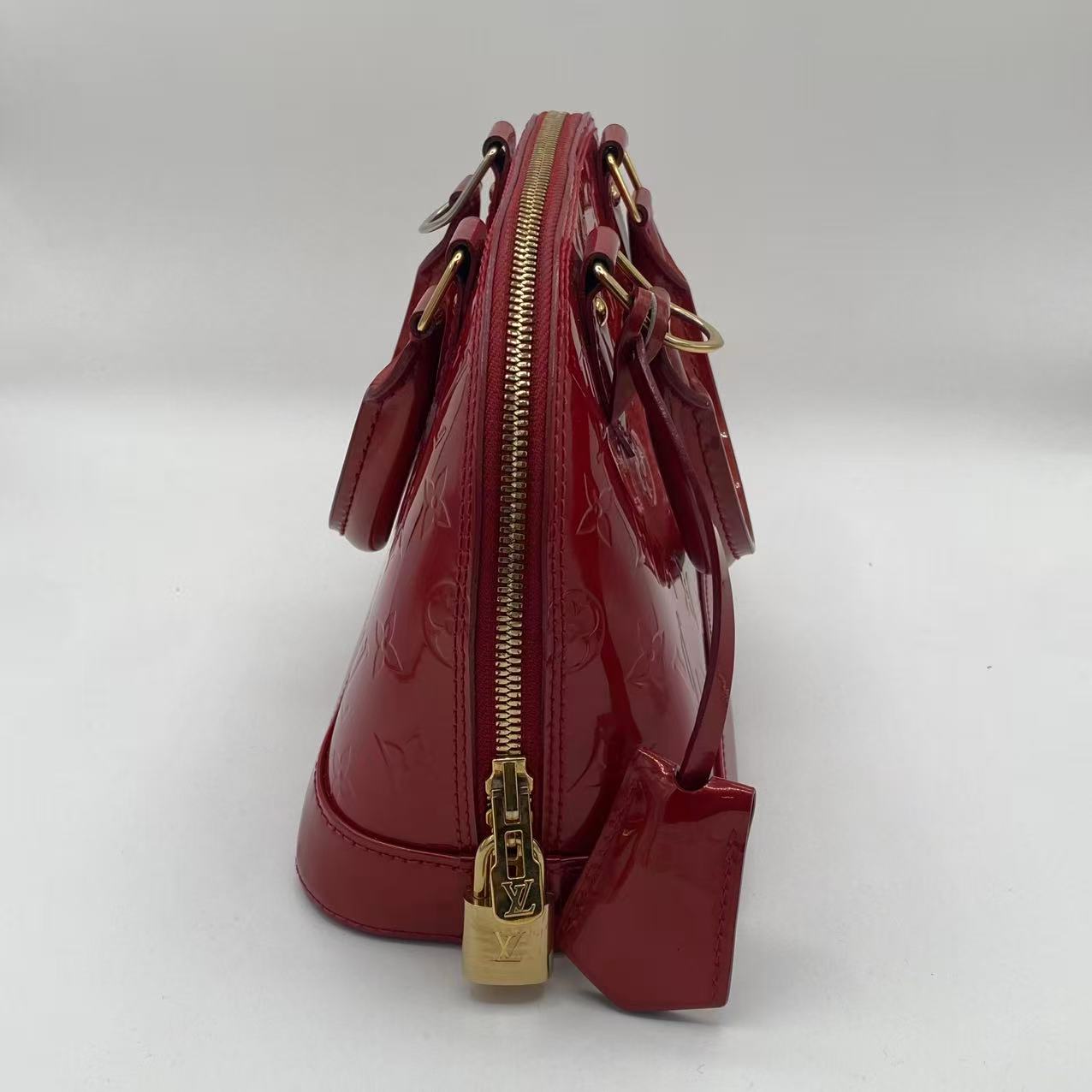 Louis Vuitton Alma Handbag Monogram Vernis BB