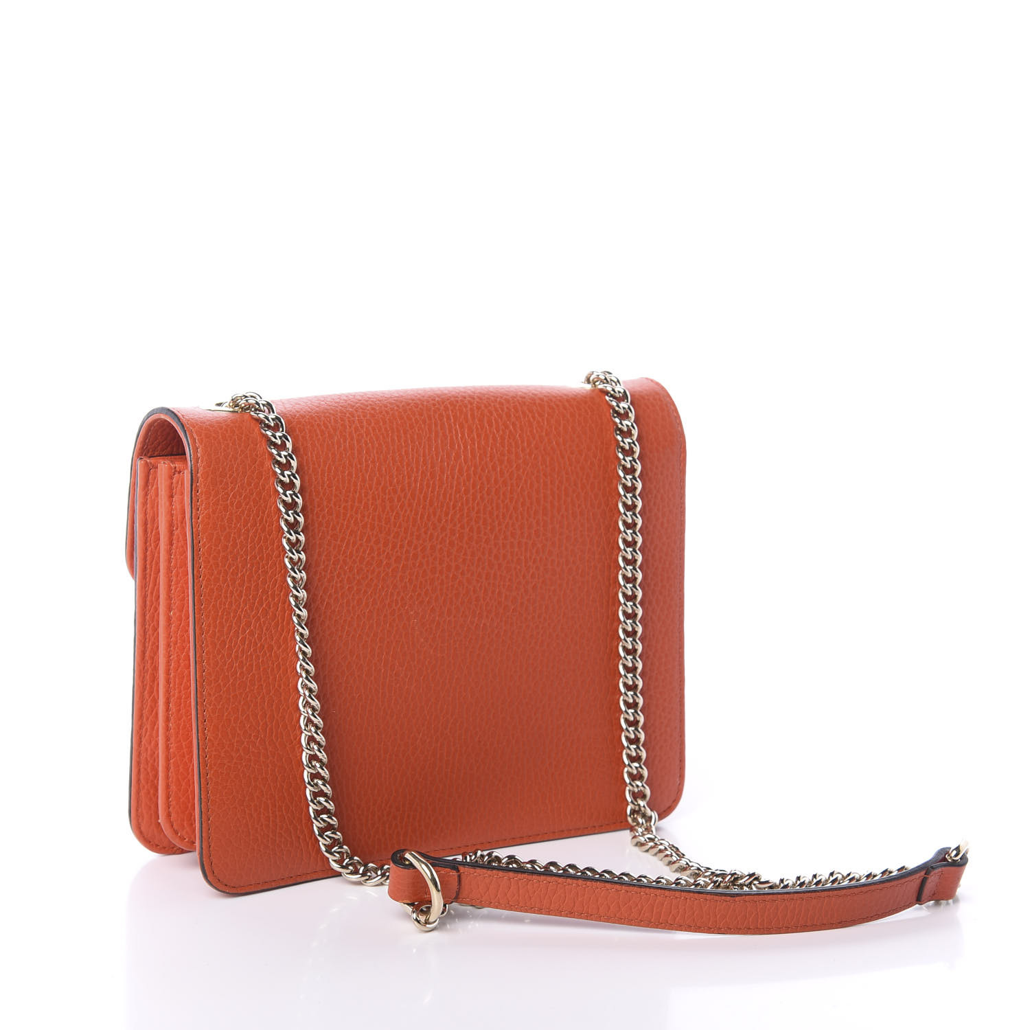Interlocking Shoulder Bag Leather Small Twins