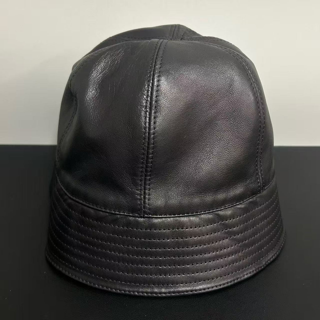 Loewe Bucket Hat Leather Twins LDJ3983