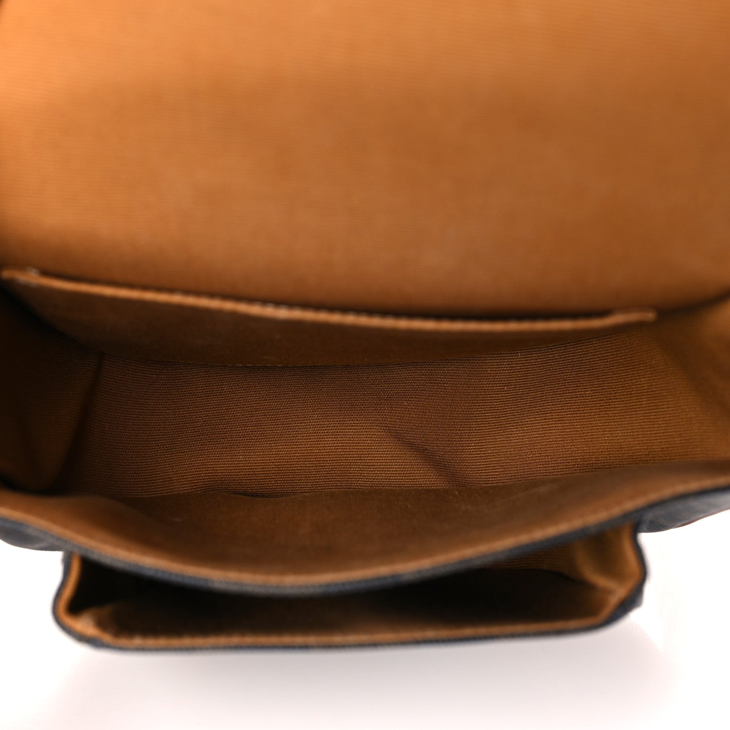 Triomphe Canvas Medium Folco Bag Tan Twins