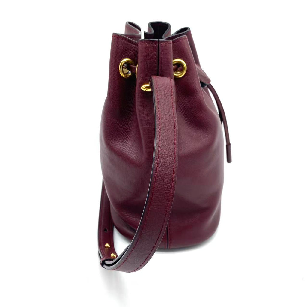 Leather Bucket Bag