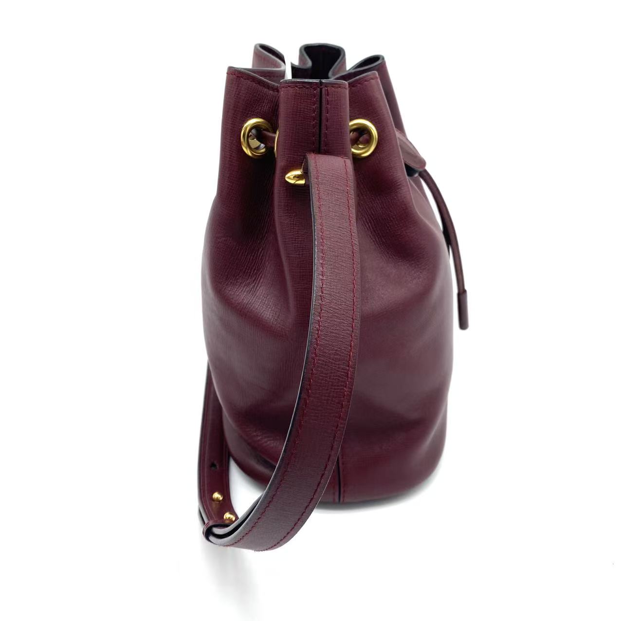 Leather Bucket Bag