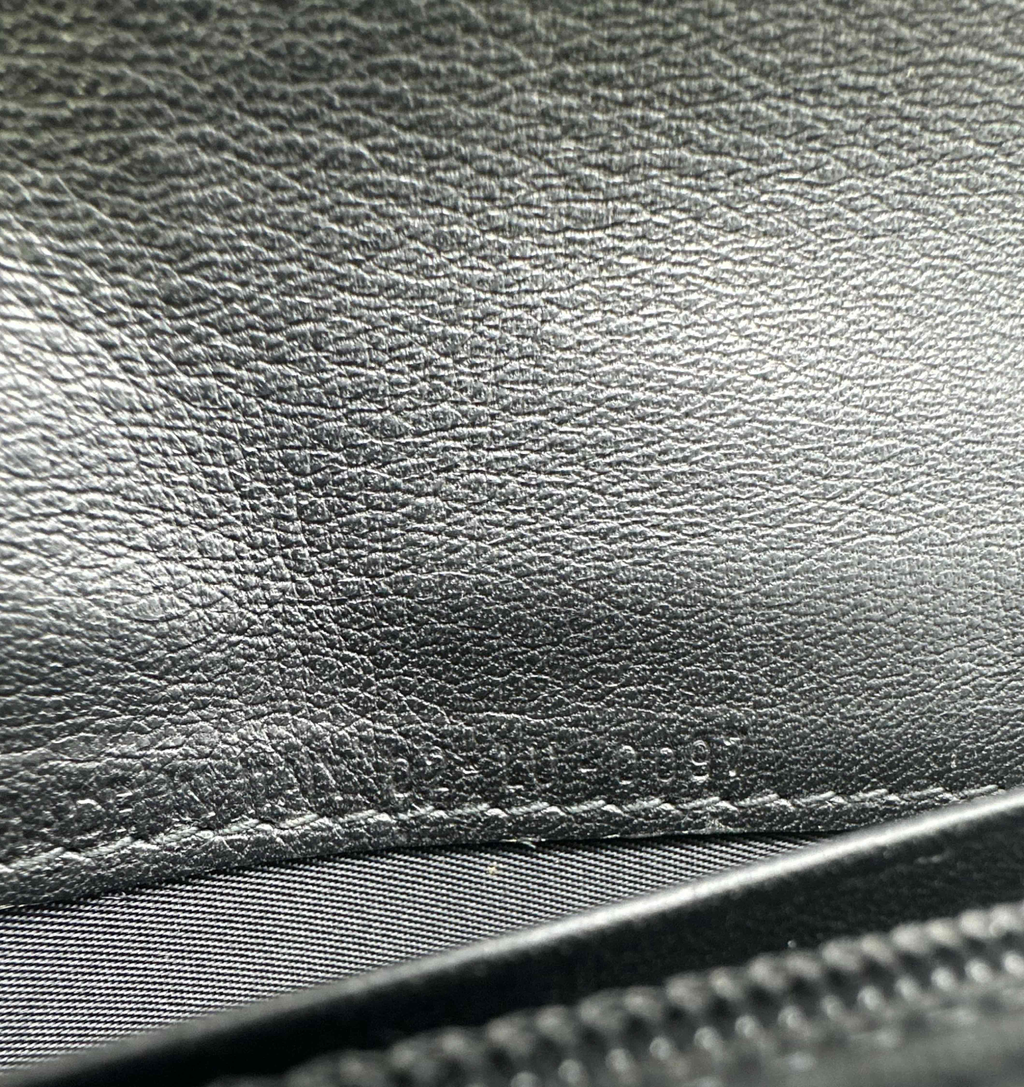 Christian Dior Oblique Monogram Canvas Continental Flap Wallet W23242