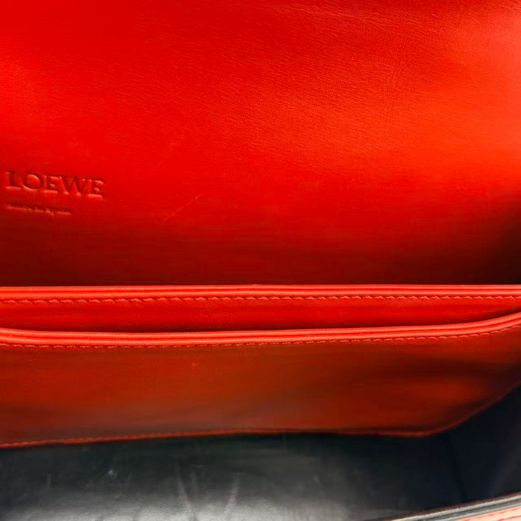 Barcelona leather knot shoulder bag