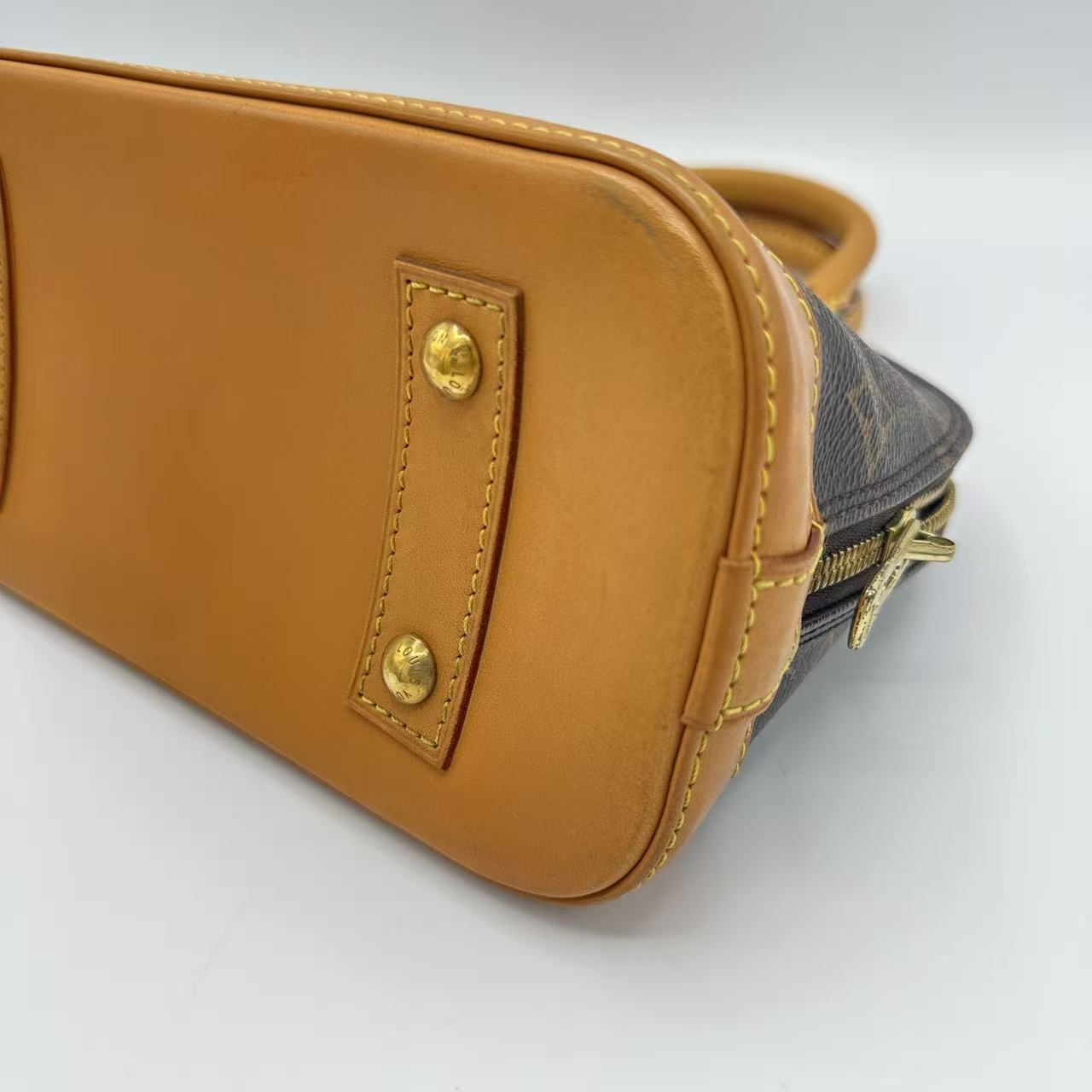 Alma Handbag Monogram Canvas BB