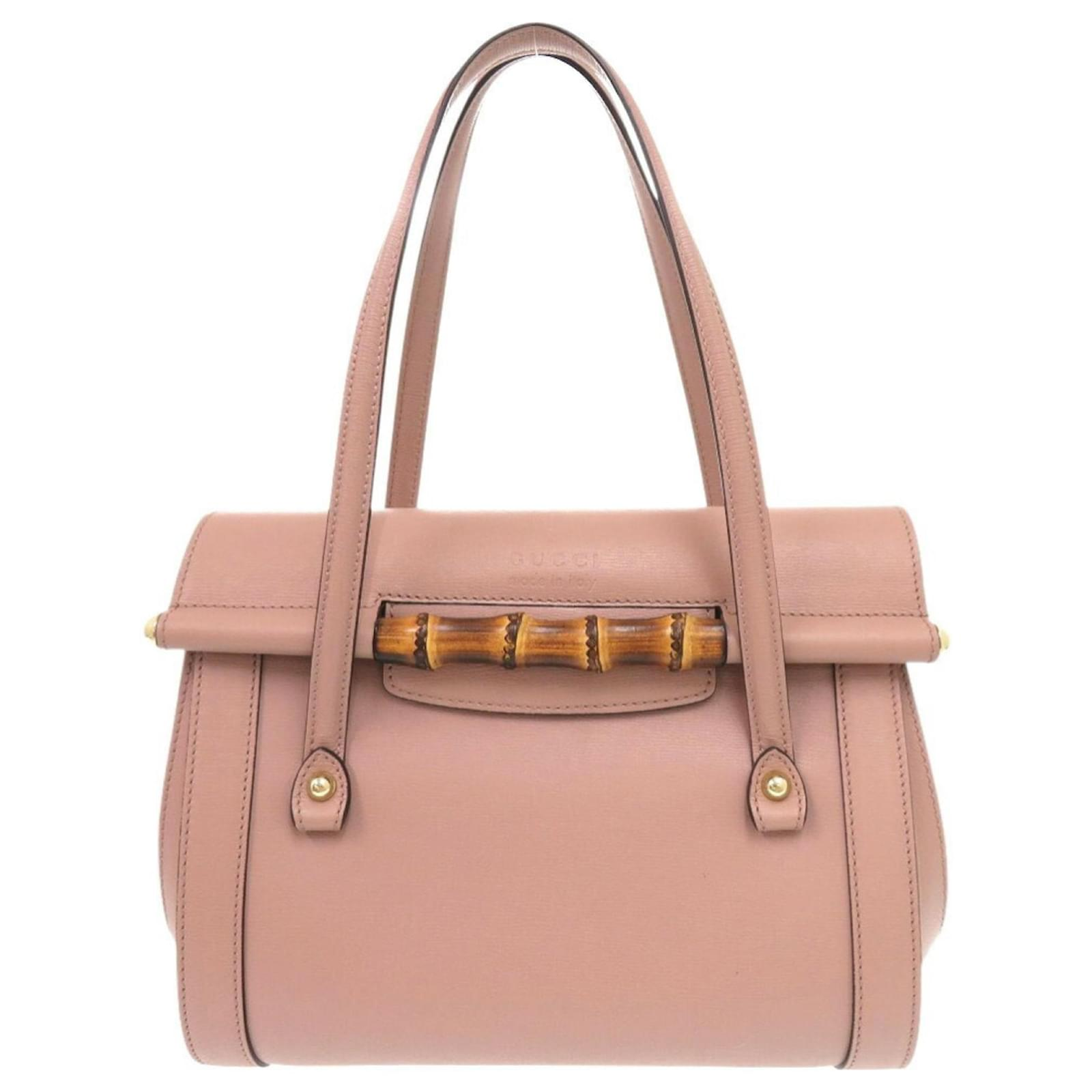 Bamboo Tote Bag Pink twins
