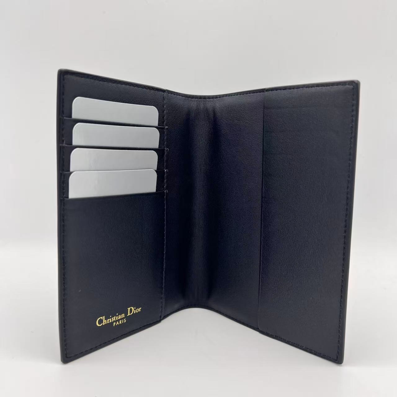 Passport Holder Oblique Canvas with Leather