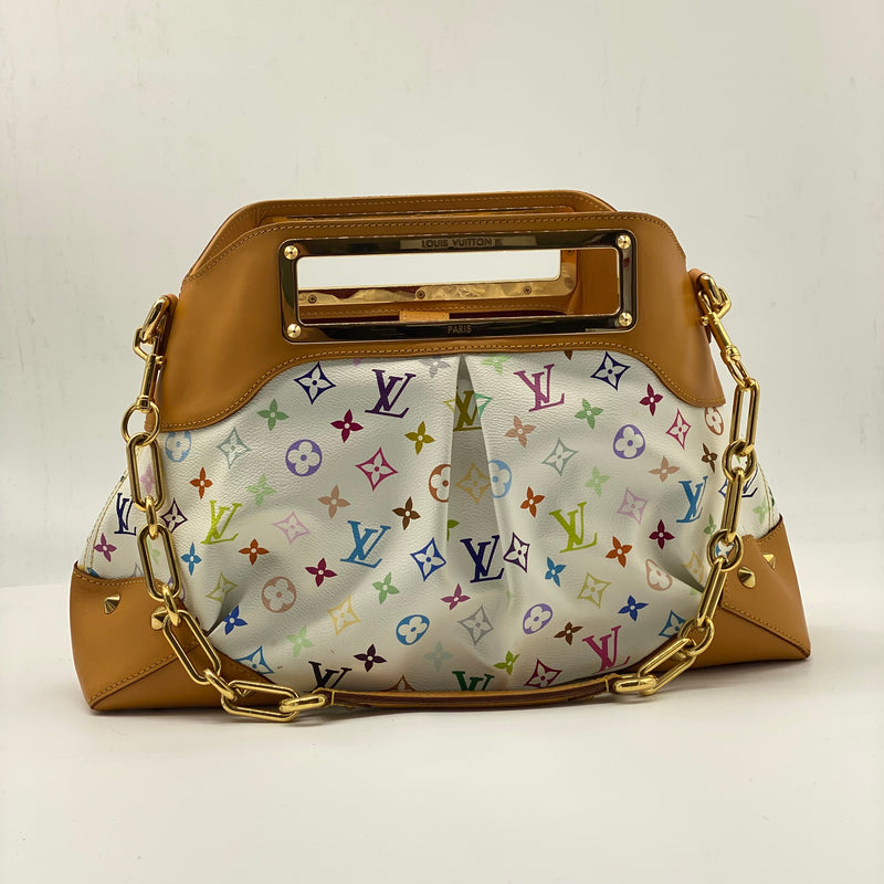 Louis Vuitton Judy Handbag Monogram Multicolor MM