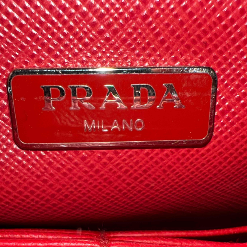 Prada Saffiano Turn Lock Crossbody Bag B24918