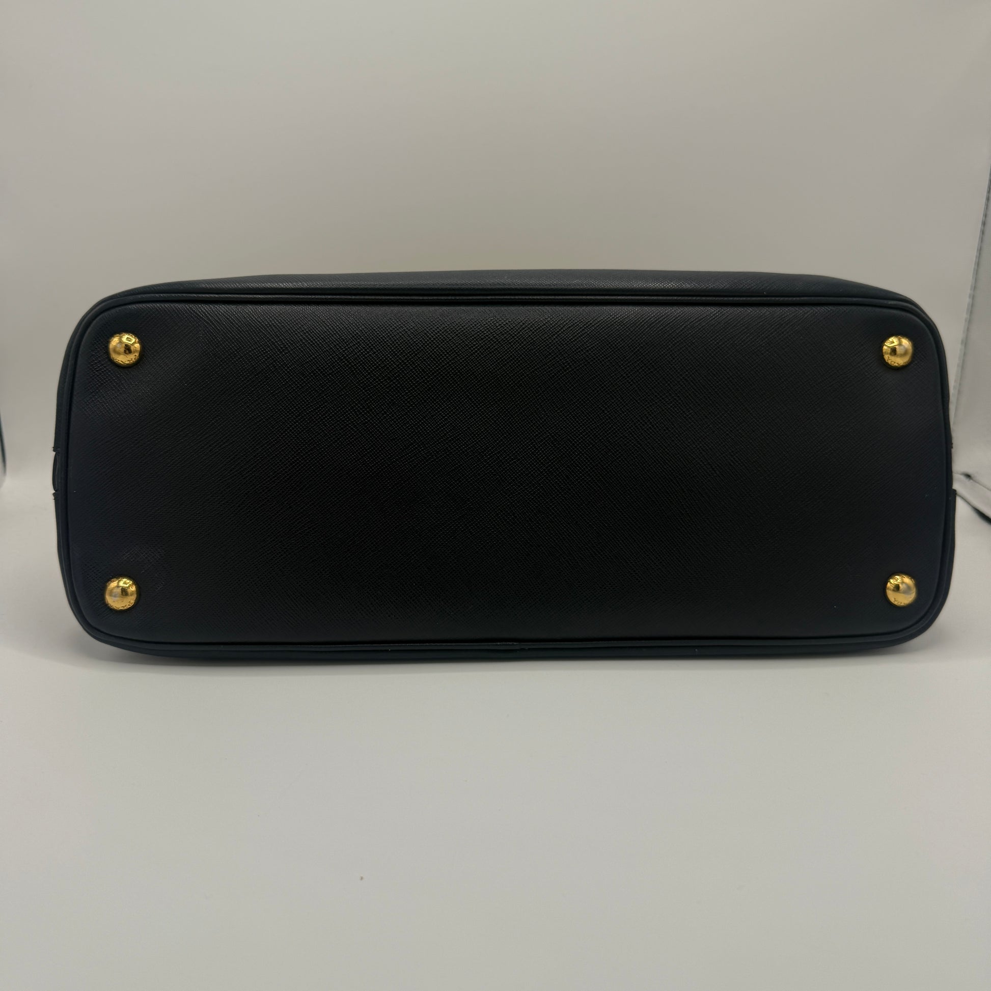 Bicolor Medium Saffiano Lux Promenade Handle Bag