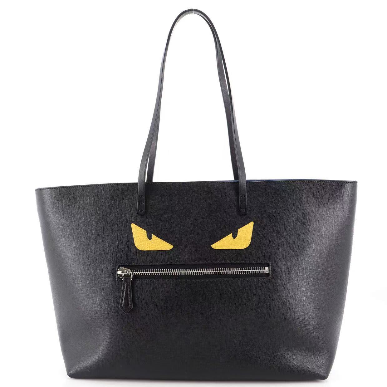 Monster Roll Tote Leather Medium Twins