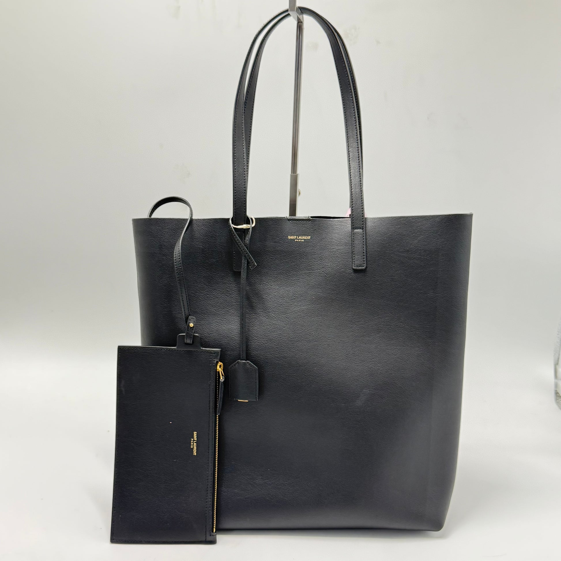 Shopper Tote Leather Large Twins