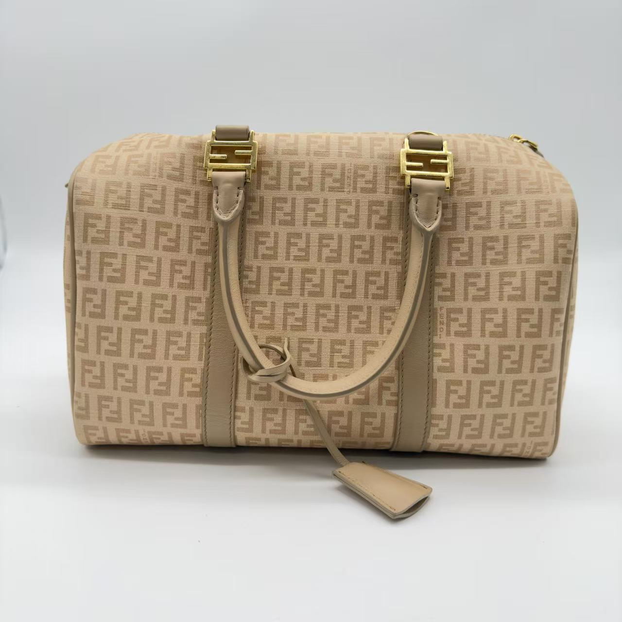 Fendi Canvas Handbag Twins B22284