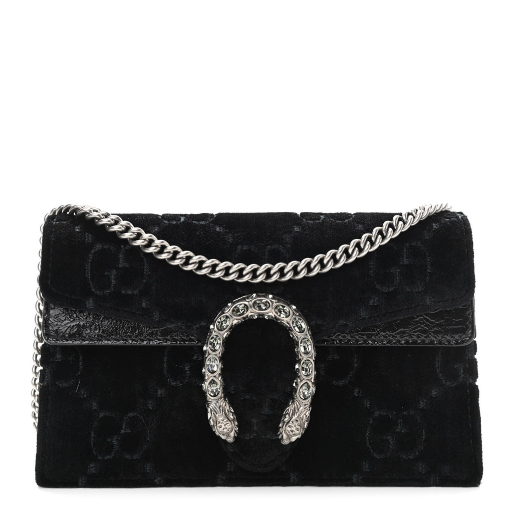 Dionysus Bag Suede Super Mini Twins