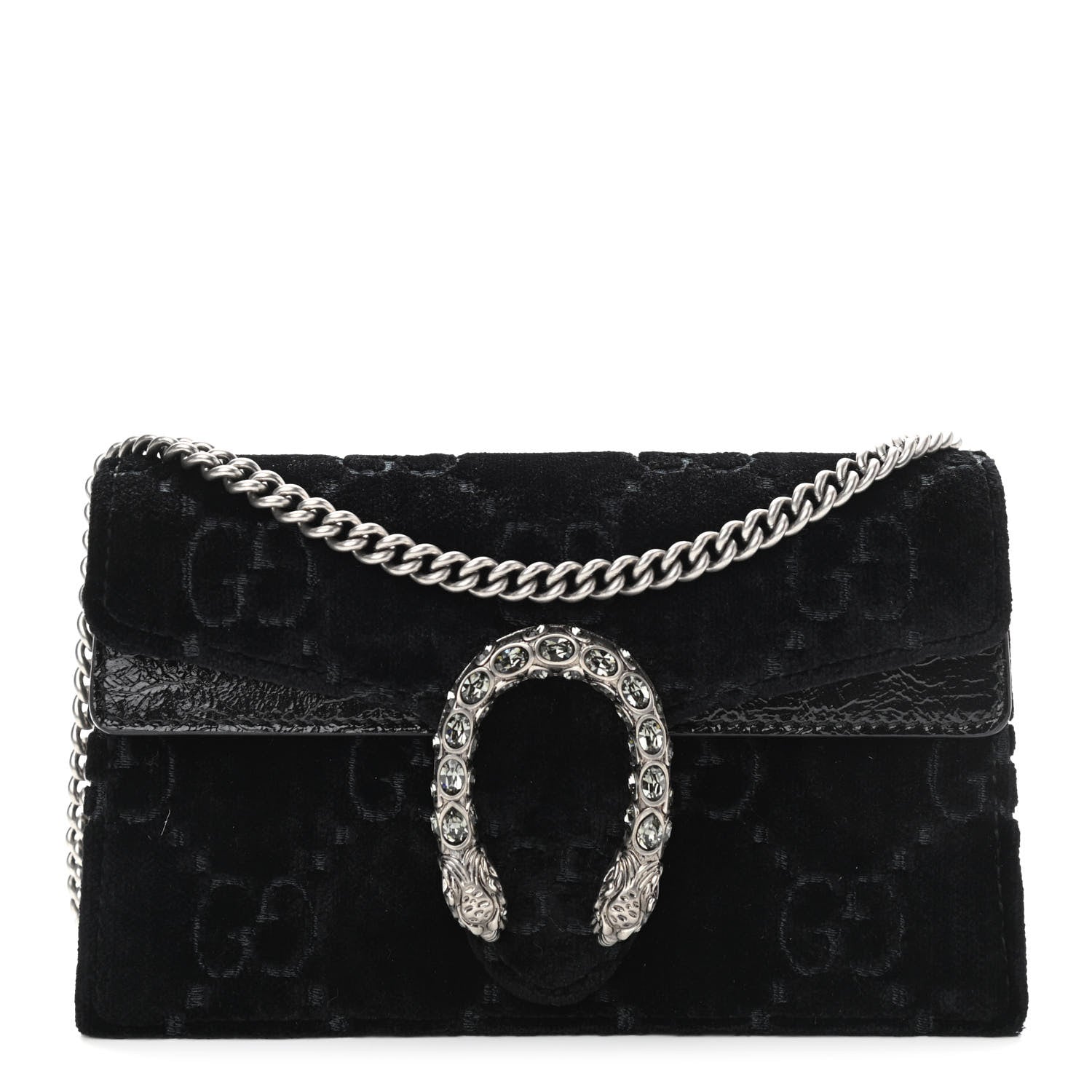 Dionysus Bag Suede Super Mini Twins