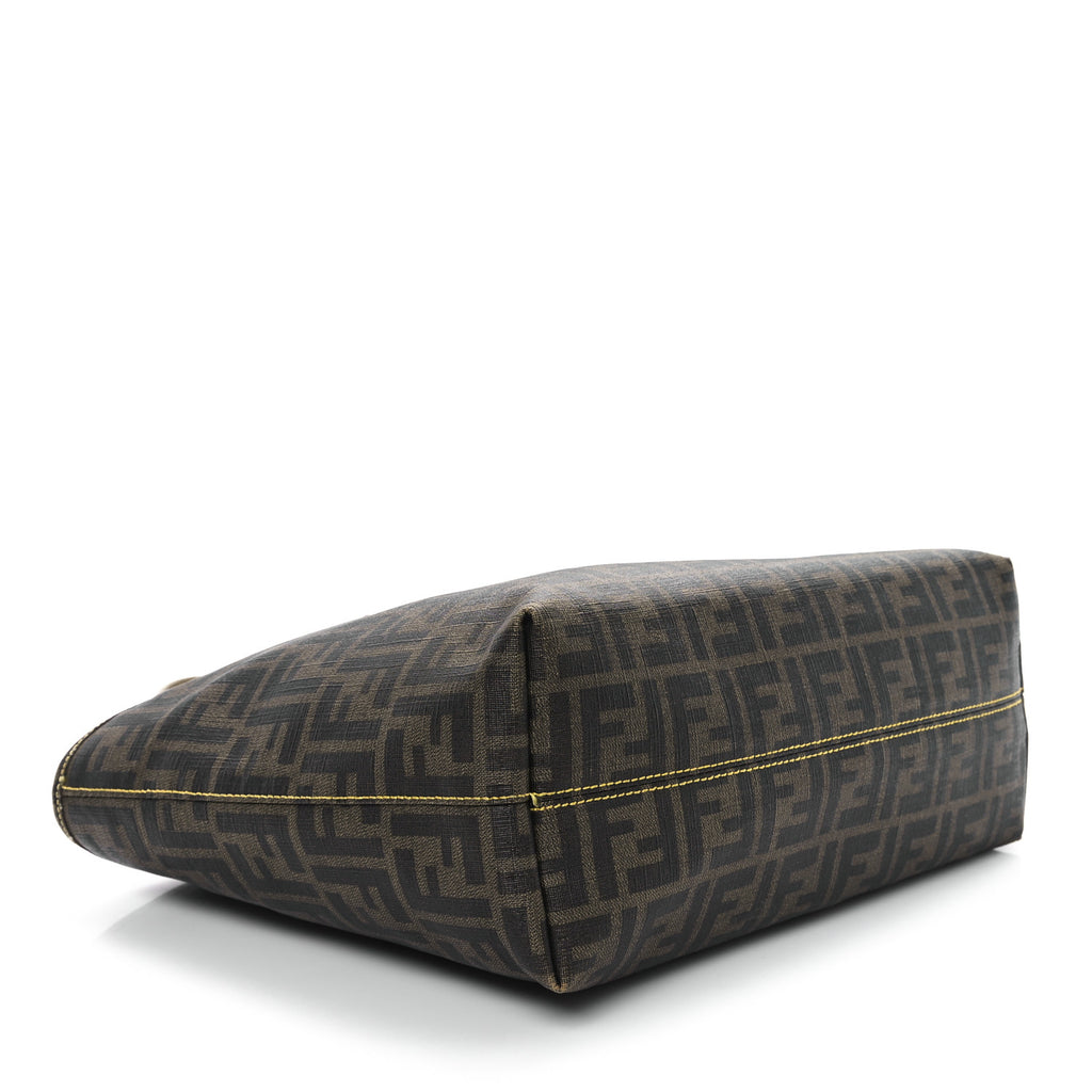 Roll Tote Zucca Coated Canvas Medium Twins