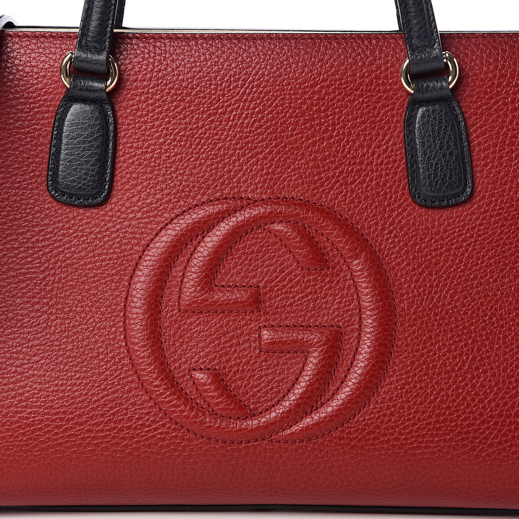 Soho Convertible Top Handle Satchel Leather Medium Twins