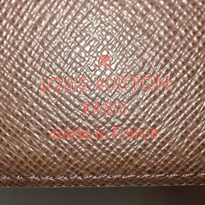 Damier Ebene Josephine Wallet Red W23428