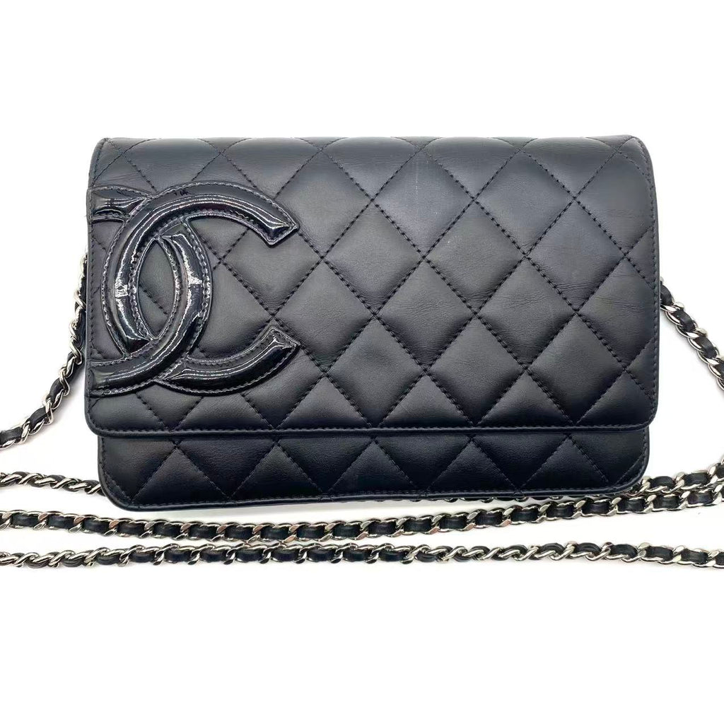 Wallet On Chain Cambon leather crossbody bag