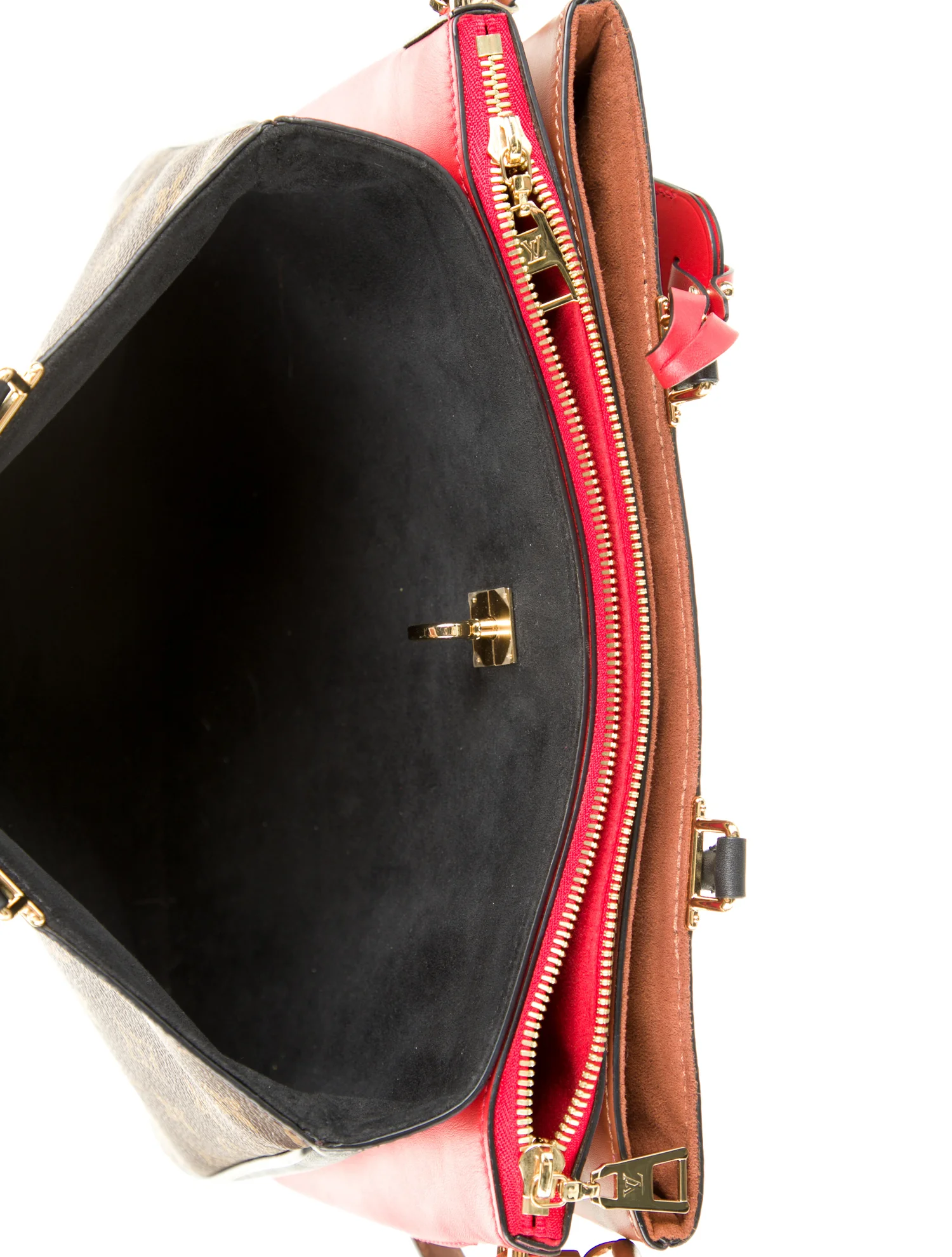 Millefeuille Handbag Monogram Canvas and Leather Twins
