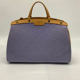 Brea Handbag Monogram Vernis MM Purple