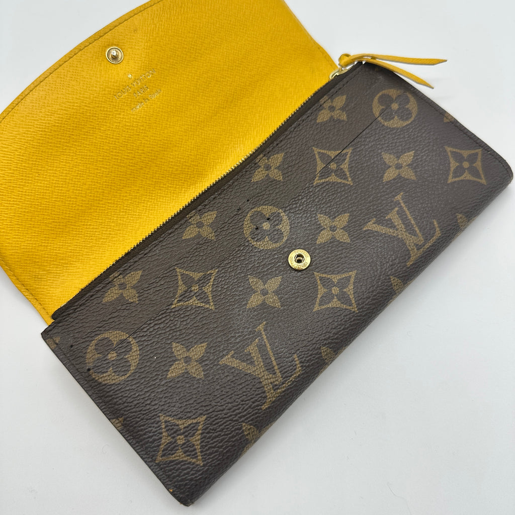 Monogram Emilie Wallet Mimosa