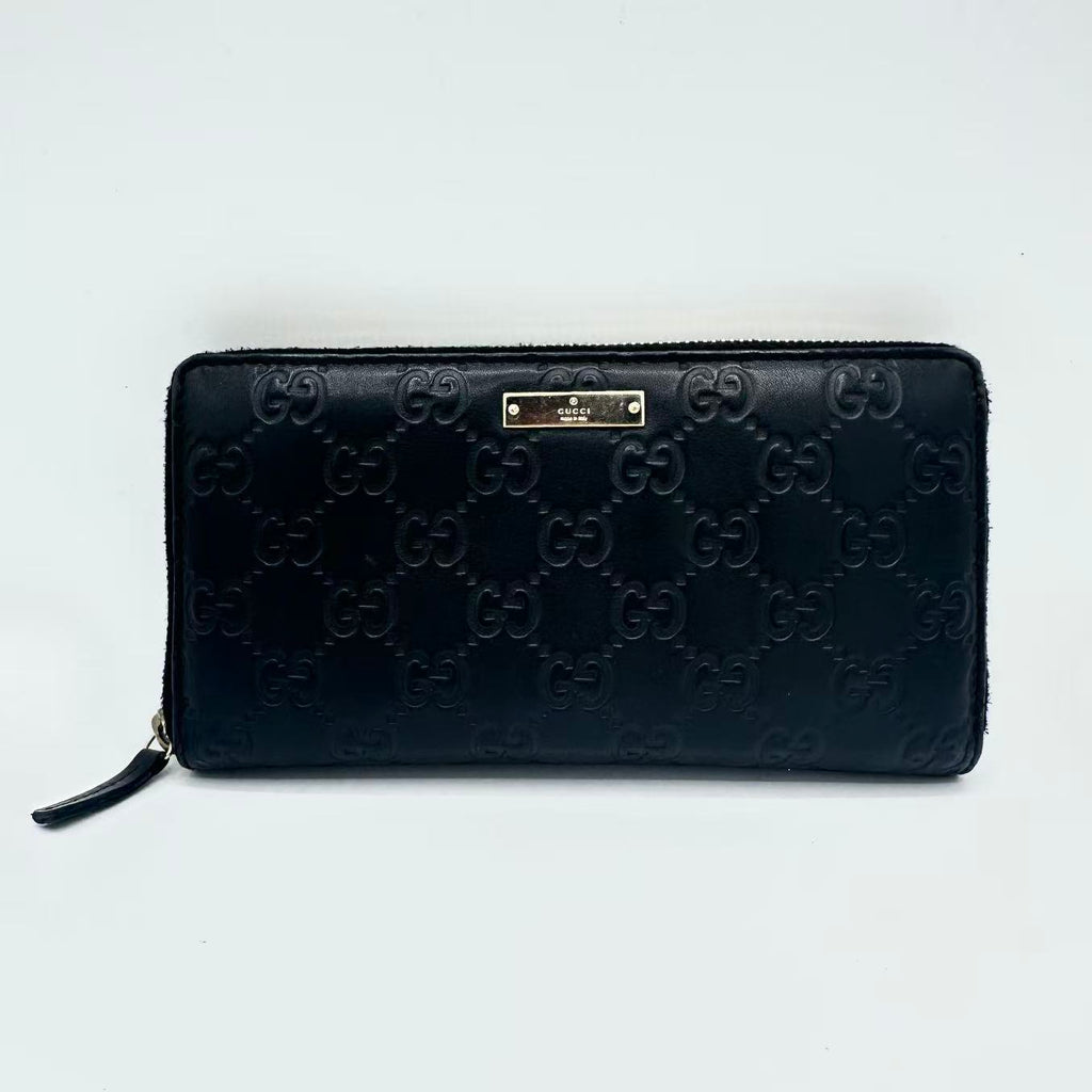 Zippy Long Wallet Black