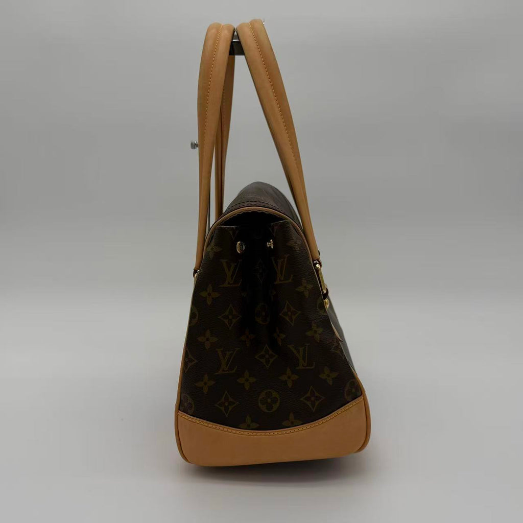 Beverly Handbag Monogram Canvas GM