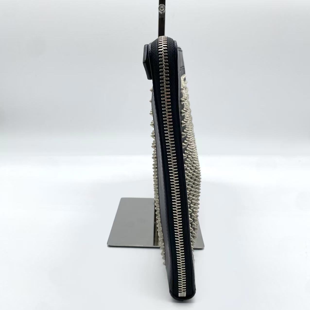 Shoepeaks leather clutch bag