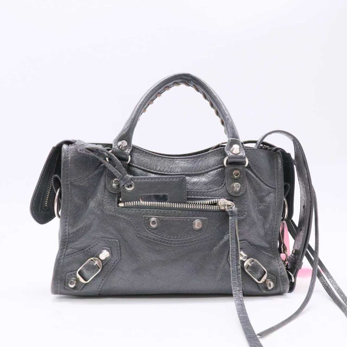 Balenciaga Agneau Giant 12 City Gris Tarmac Twins LDJ6235