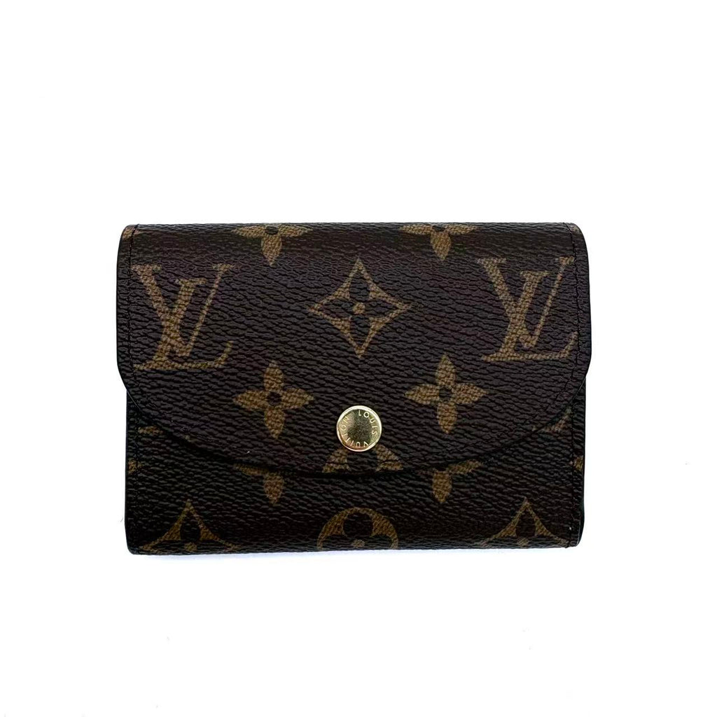Rosalie Coin Purse Monogram Rose Ballerine