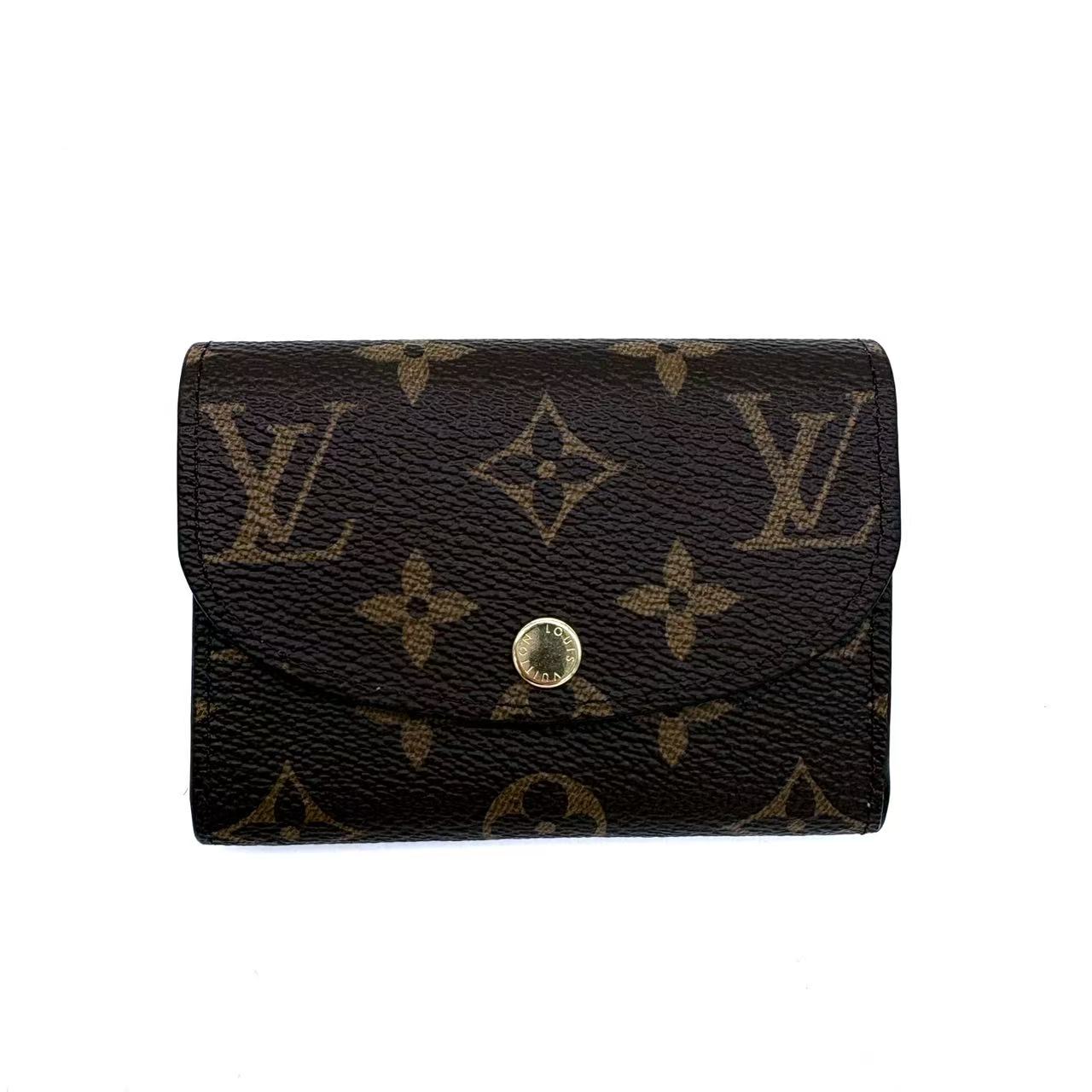 Rosalie Coin Purse Monogram Rose Ballerine