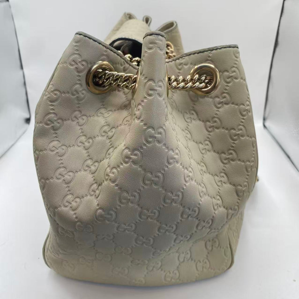 Gucci Large Guccissima Emily Chain Shoulder bag