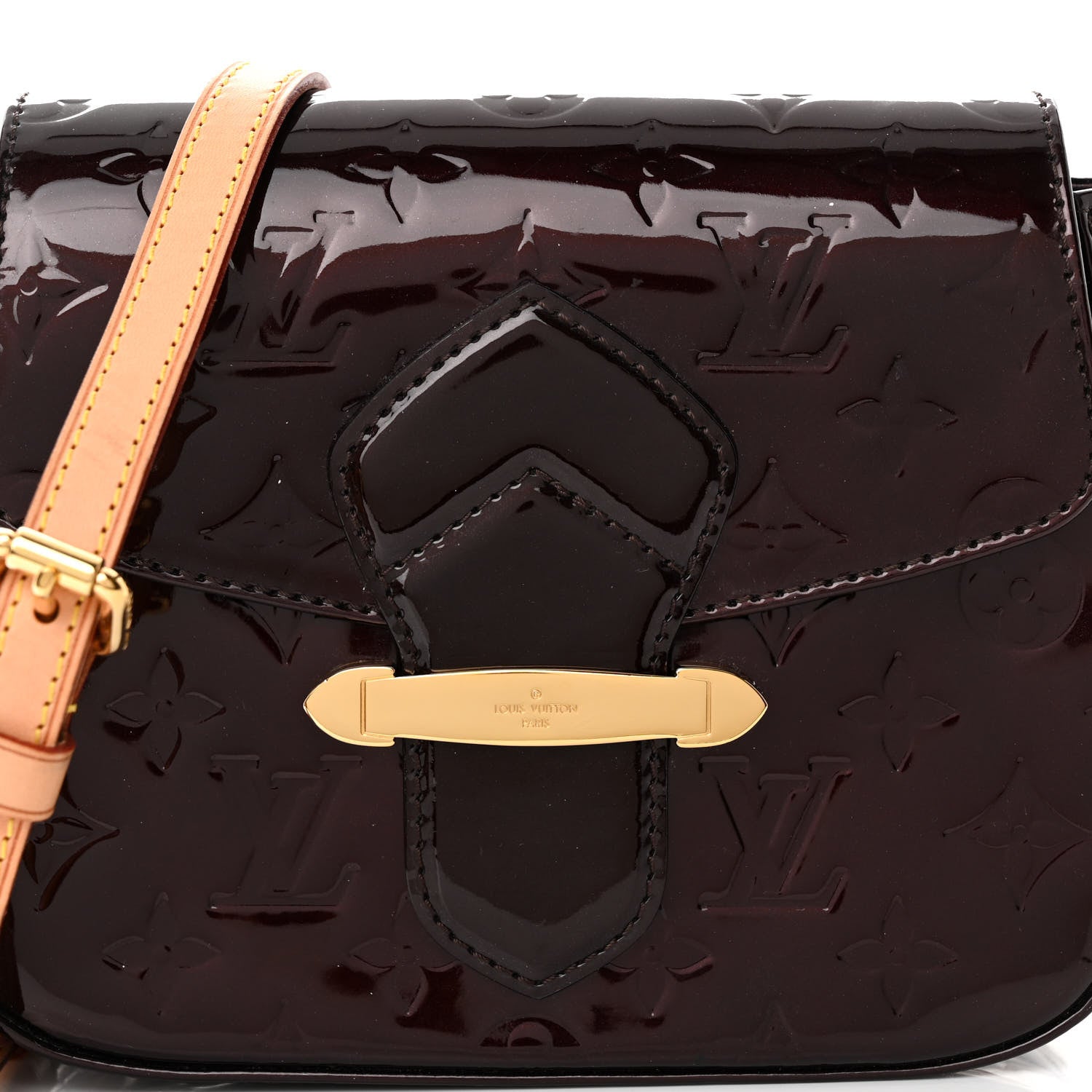 Bellflower Handbag Monogram Vernis GM Twins