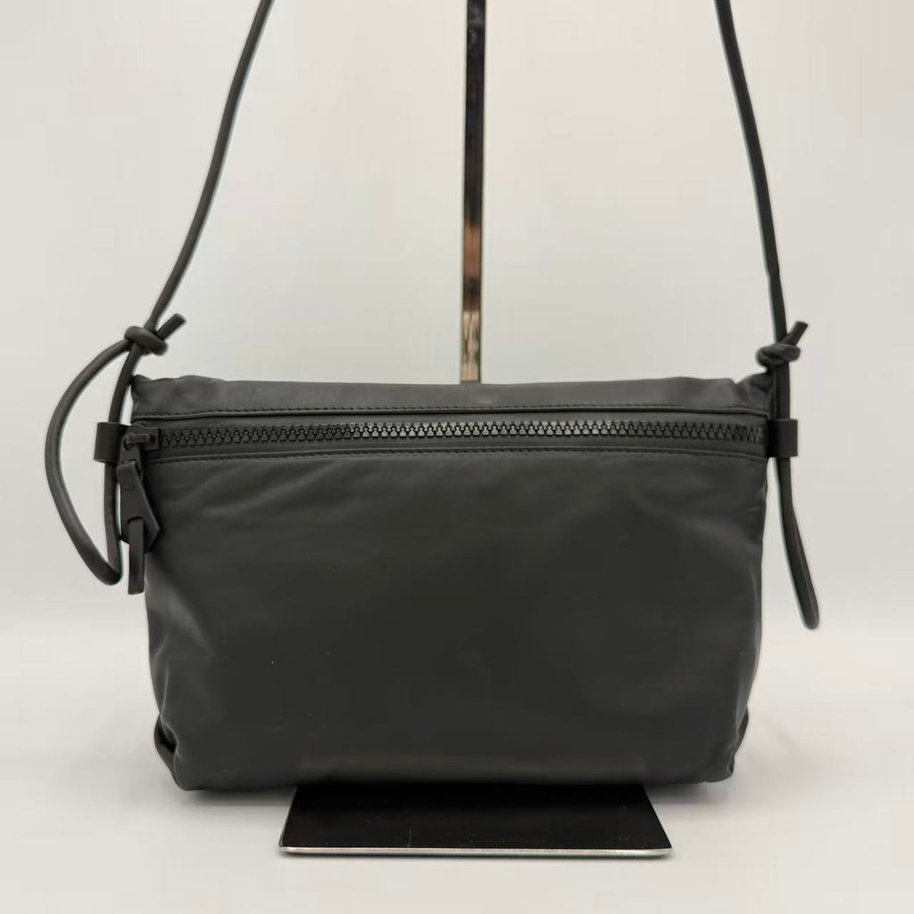 Leather Small Messenger Crossbody Bag