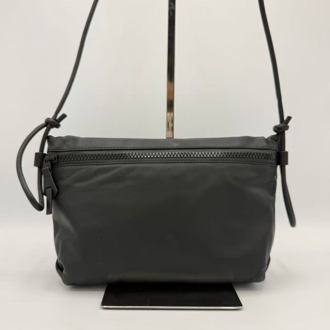 Leather Small Messenger Crossbody Bag