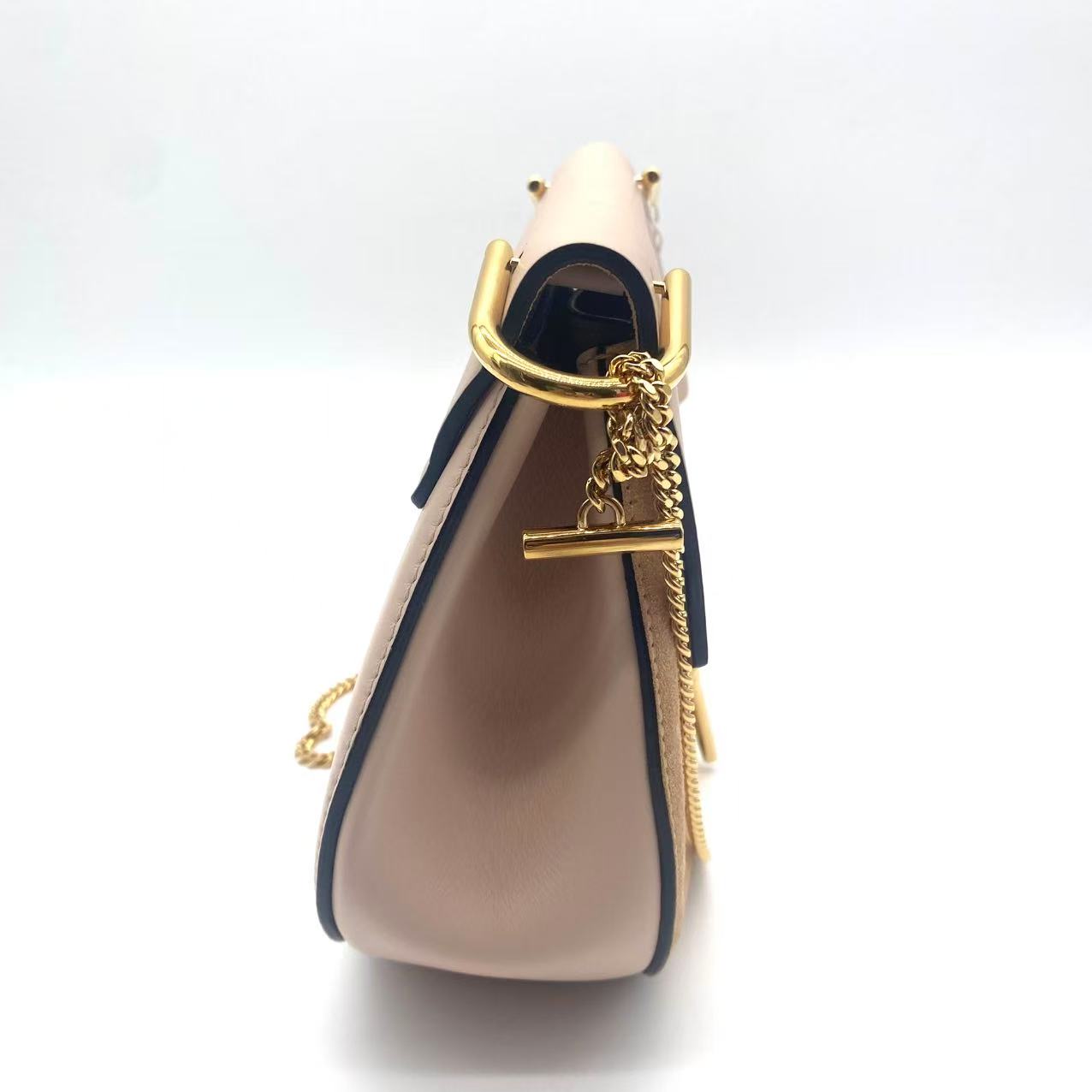 Suede and Leather Medium Drew Bag