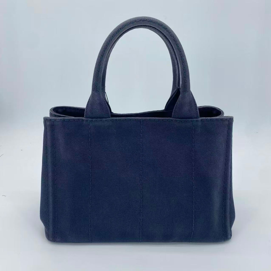 Canapa Denim Tote Bag Dark Blue